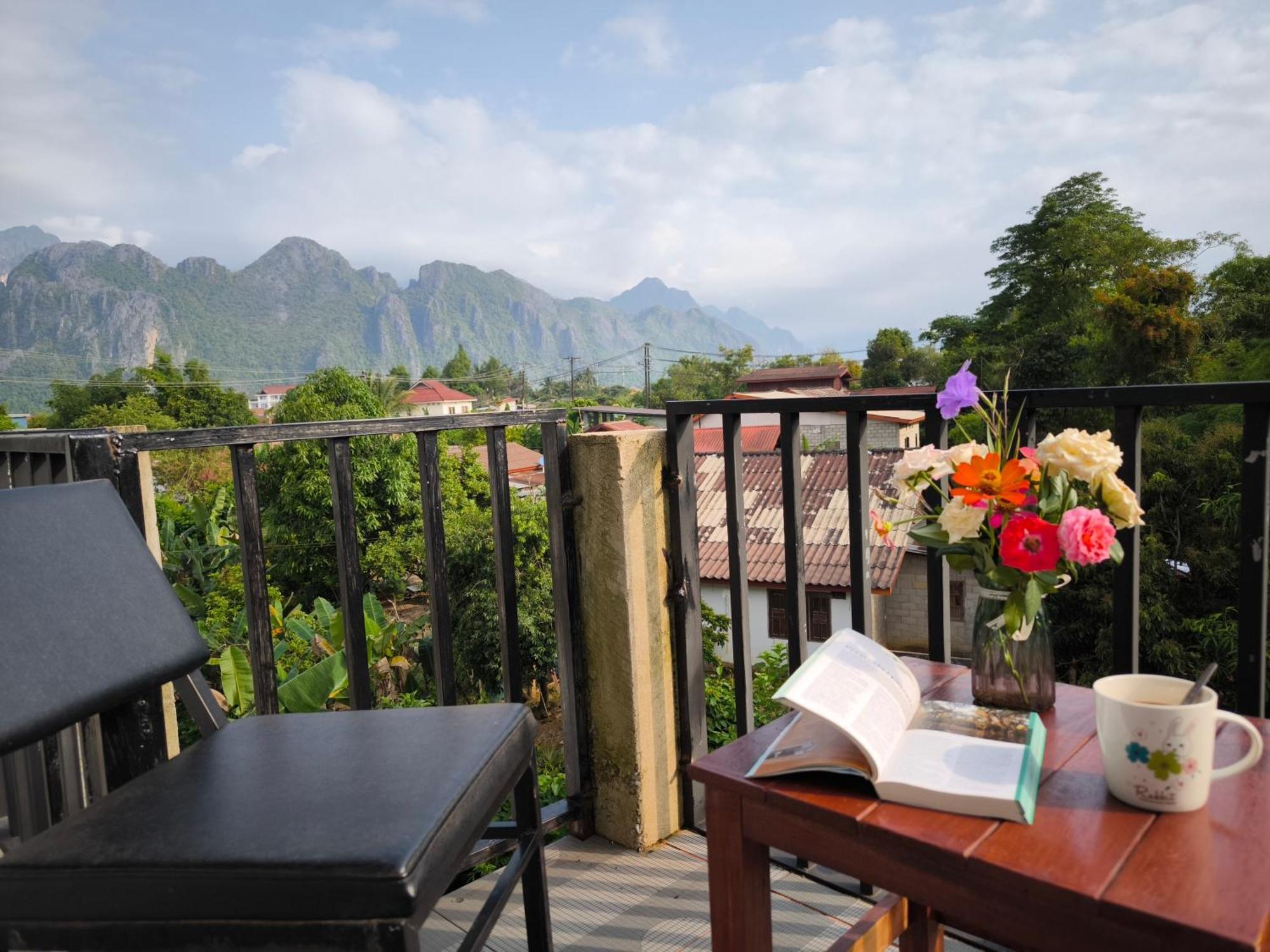 Vang Vieng Champa Hotel Eksteriør bilde